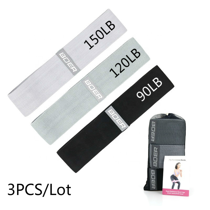 Pilates Yoga Board - 남녀공용 패브릭 저항 밴드 세트, 탄성