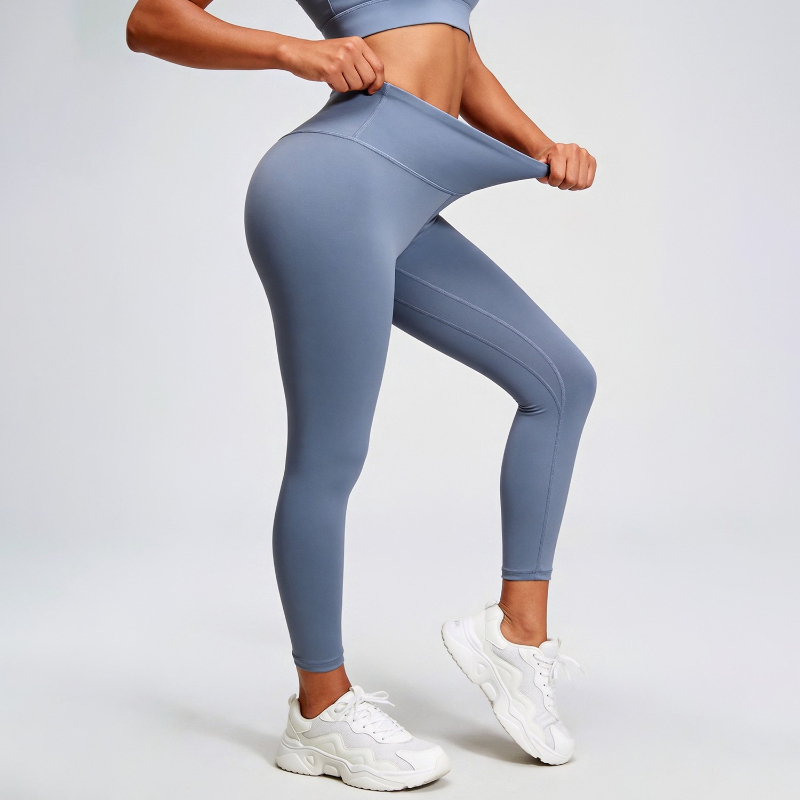 Pilates Yoga Legging - 여성 요가 레깅스 바지 하이 웨이스트