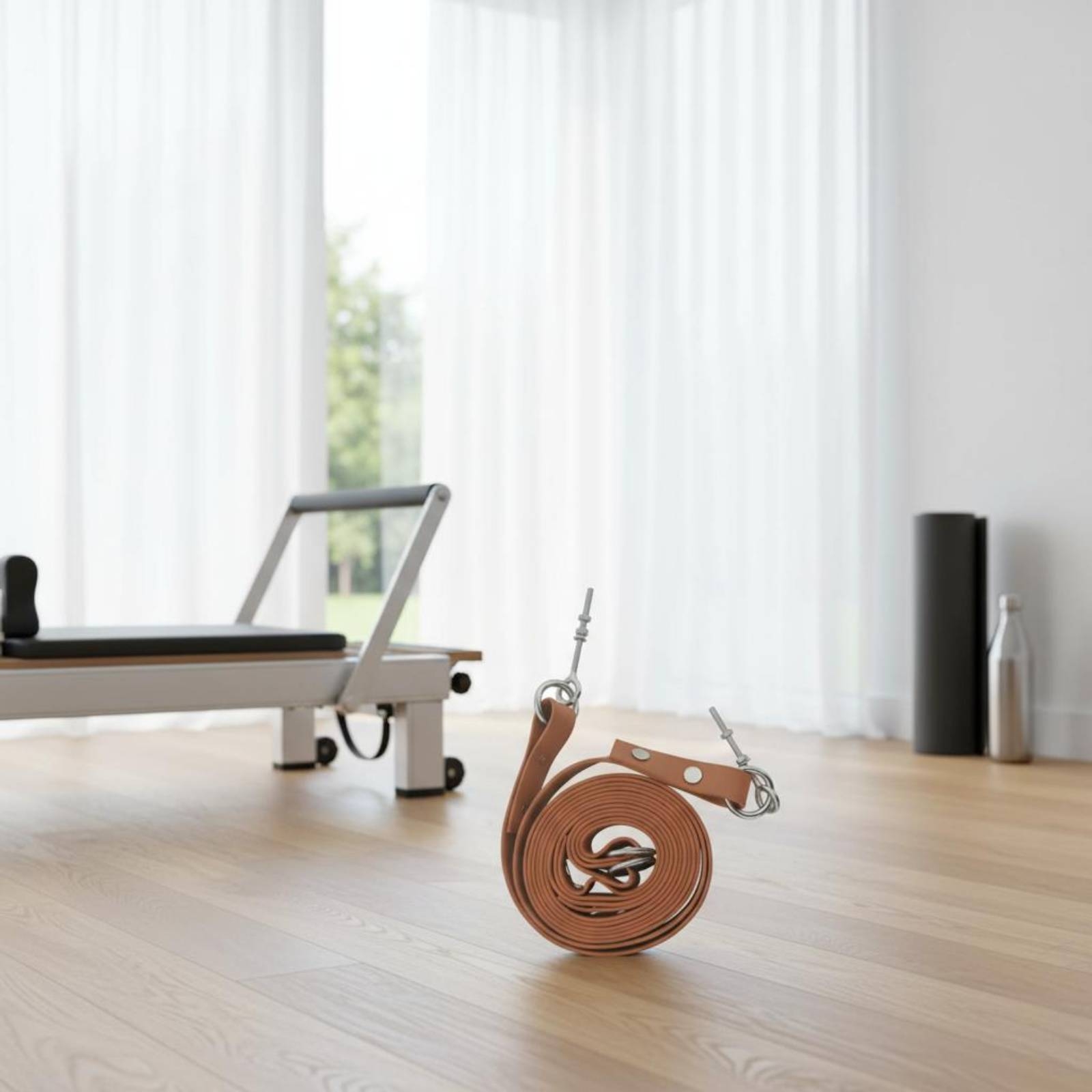 Pilates & Yoga Studio Alineacion - 리포머 더블 루프 스트랩 편안한 필라테스