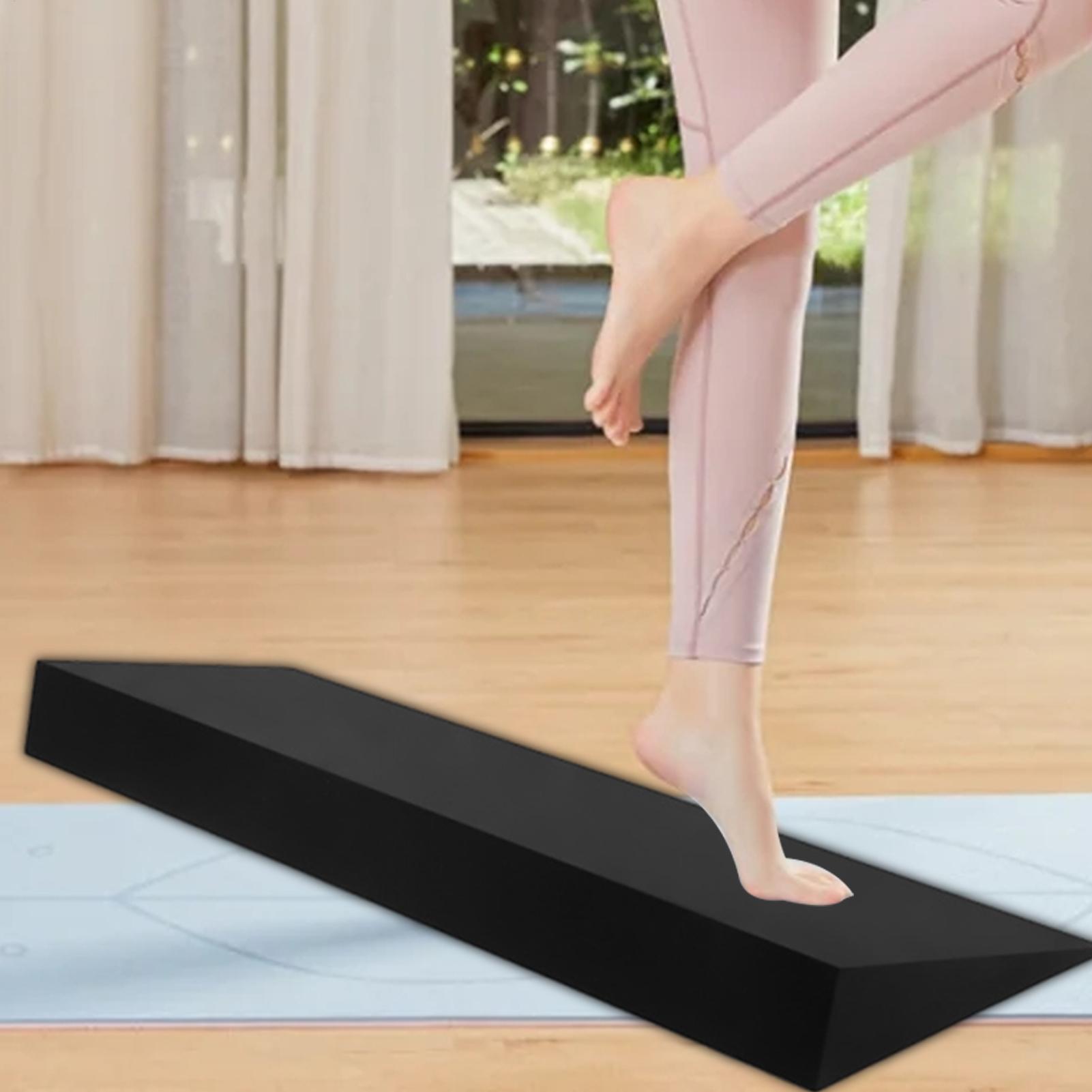 Pilates Yoga Board - 종아리 스트레칭 및 발뒤꿈치 엘리베이션 스쿼트용