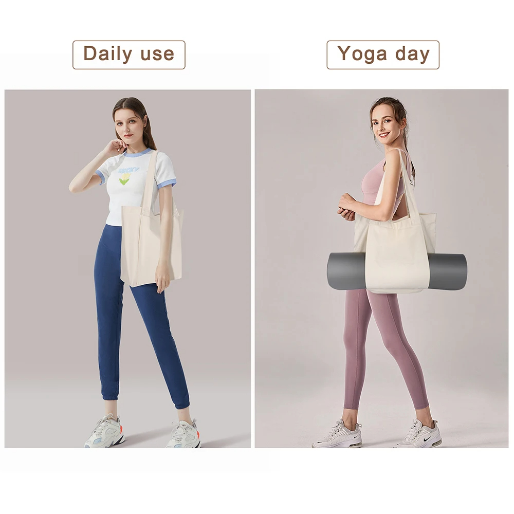 맞춤형 요가 매트 토트백 개인 맞춤형 캔버스 필라테스  - Yoga Mat Bag Carrier 리뷰 및 가격