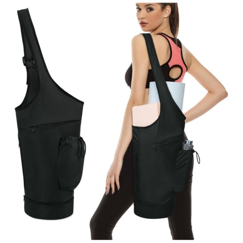 넓은 입구와 긴 손잡이가 있는 요가 매트 캐리어 가방, - Yoga Mat Bag Carrier 리뷰 및 가격