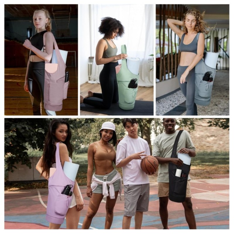 넓은 입구와 긴 손잡이가 있는 요가 매트 캐리어 가방, - Yoga Mat Bag Carrier 리뷰 및 가격